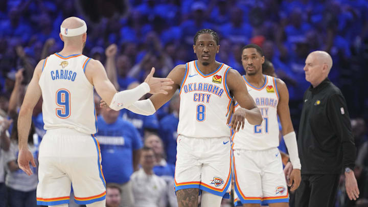 The Oklahoma City Thunder are road favorites in Game 6. 