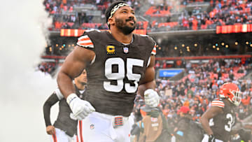 Despite some early hype, it seems ‘unlikely’ that the Tampa Bay Buccaneers will be trading for Myles Garrett this offseason.