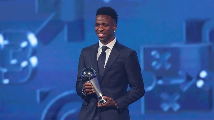 皇家马德里球星维尼修斯·朱尼奥尔