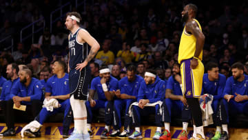 Dallas Mavericks v Los Angeles Lakers