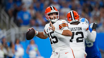 Joe Flacco: Cleveland Browns v Detroit Lions