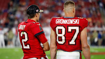 Tampa Bay Buccaneers quarterback Tom Brady and tight end Rob Gronkowski begin their quest for yet another Super Bowl together.