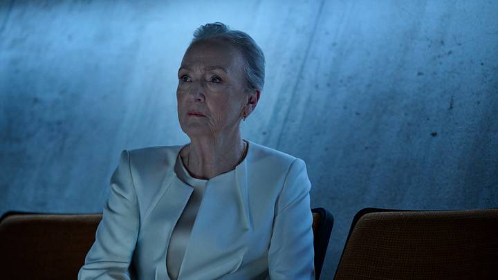 COPENHAGEN -- Episode 105 -- Pictured: Kathleen Chalfant as St. George -- (Photo by: Christos Kalohoridis/PEACOCK)