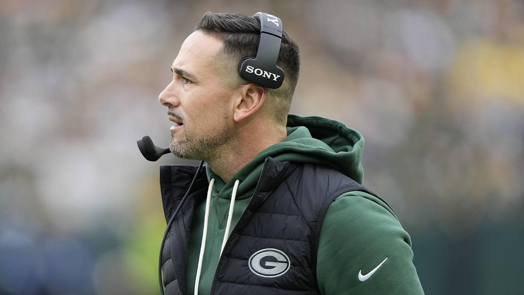Green Bay Packers head coach Matt LaFleur