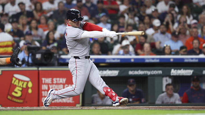 Boston Red Sox third baseman Alex Bregman launched a home run in his first at-bat against his old team the Houston Astros.