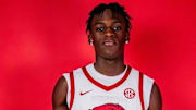 Highly-rated wing Abdou Toure from Connecticut and originally from Guinea during a visit to the Arkansas Razorbacks in Fayetteville, Ark.