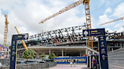 The Camp Nou has been undergoing amassive renovation project since 2023.