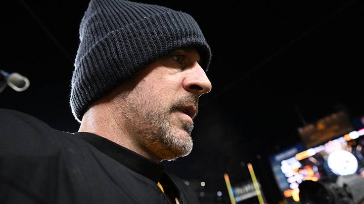 Aaron Rodgers QB Pittsburgh Steelers. Mandatory Credit: Barry Reeger-Imagn Images