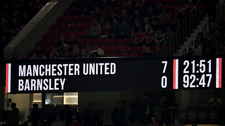 Manchester United v Barnsley - Carabao Cup Third Round