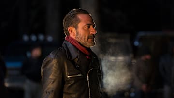 Jeffrey Dean Morgan as Negan - The Walking Dead _ Season 6, Episode 16 - Photo Credit: Gene Page/AMC