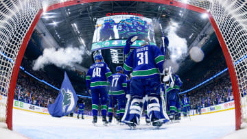 Edmonton Oilers v Vancouver Canucks - Game One