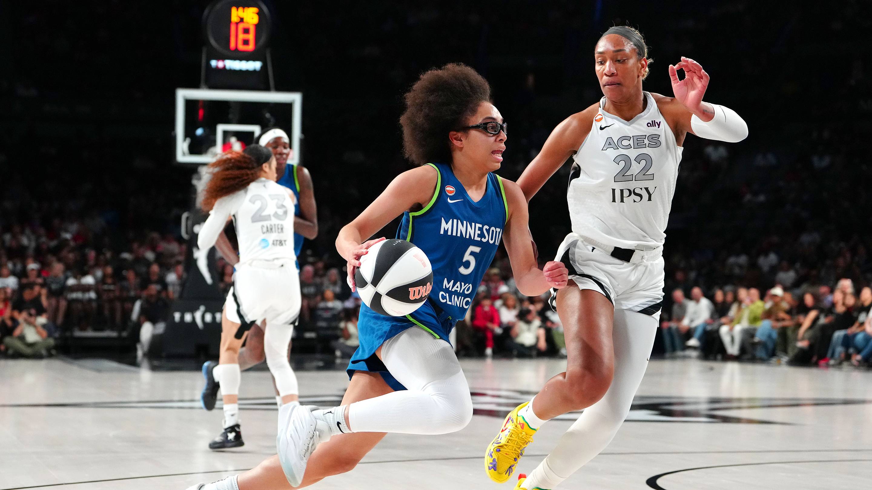 Minnesota Lynx guard Olivia Miles is a strong prop target on Saturday.