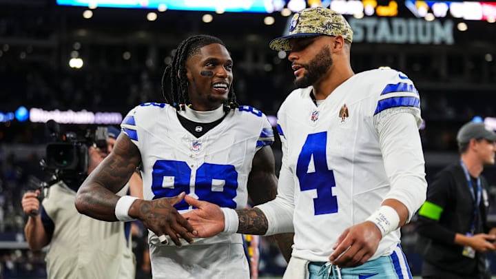 Dallas Cowboys WR CeeDee Lamb, QB Dak Prescott