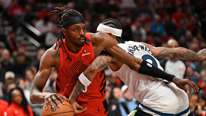 Minnesota Timberwolves v Portland Trail Blazers - Emirates NBA Cup