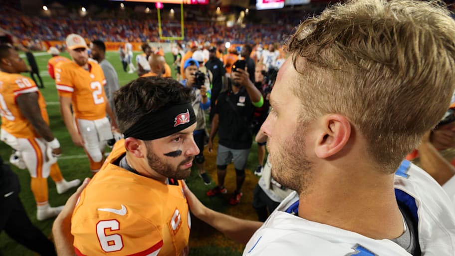 Baker Mayfield and Jared Goff