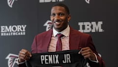 Atlanta Falcons quarterback Michael Penix Jr. 