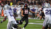 Texas Tech's place kicker vs. Kansas State