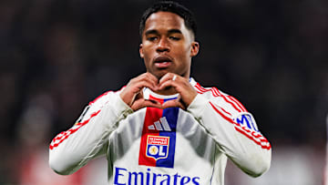 Endrick soma 13 participações em gols (incluindo seis assistências) em 18 jogos pelo Lyon