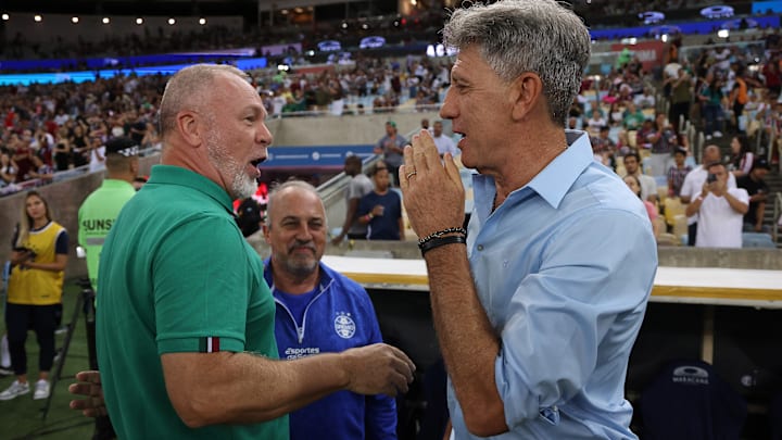 Fluminense e Grêmio se enfrentam neste sábado Fluminense e Grêmio se enfrentam neste sábado