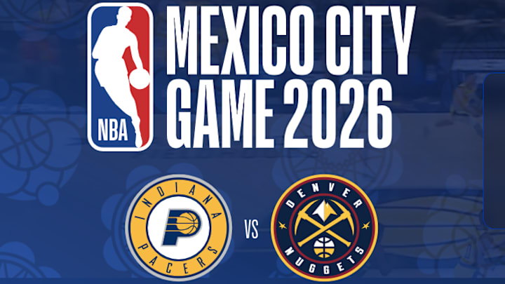 Nuggets y Pacers estarán en México, el próximo 7 de noviembre.
