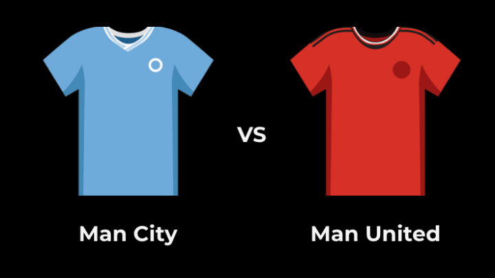 Manchester City take on Manchester United in the FA Cup final