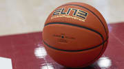 Feb 26, 2025; Stanford, California, USA;  General view of the basketball during the first half between the Stanford Cardinal and the Boston College Eagles at Maples Pavilion. Mandatory Credit: Stan Szeto-Imagn Images