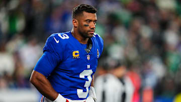 Russell Wilson of the New York Giants