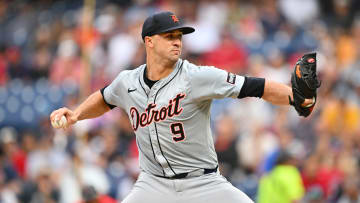 Detroit Tigers pitcher Jack Flaherty