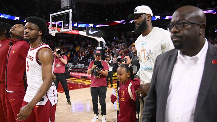 Bill Simmons, Ryen Russillo Predict How Lakers' LeBron James Reacts If Bronny Is Draf