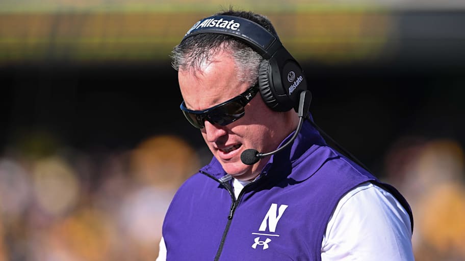 Northwestern has reached a settlement with former head football coach Pat Fitzgerald. | Jeffrey Becker-Imagn Images