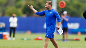 Los Angeles Rams OTA Offseason Workout HC Sean McVay