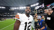 Shedeur Sanders will start for the Browns against the 49ers Sunday.