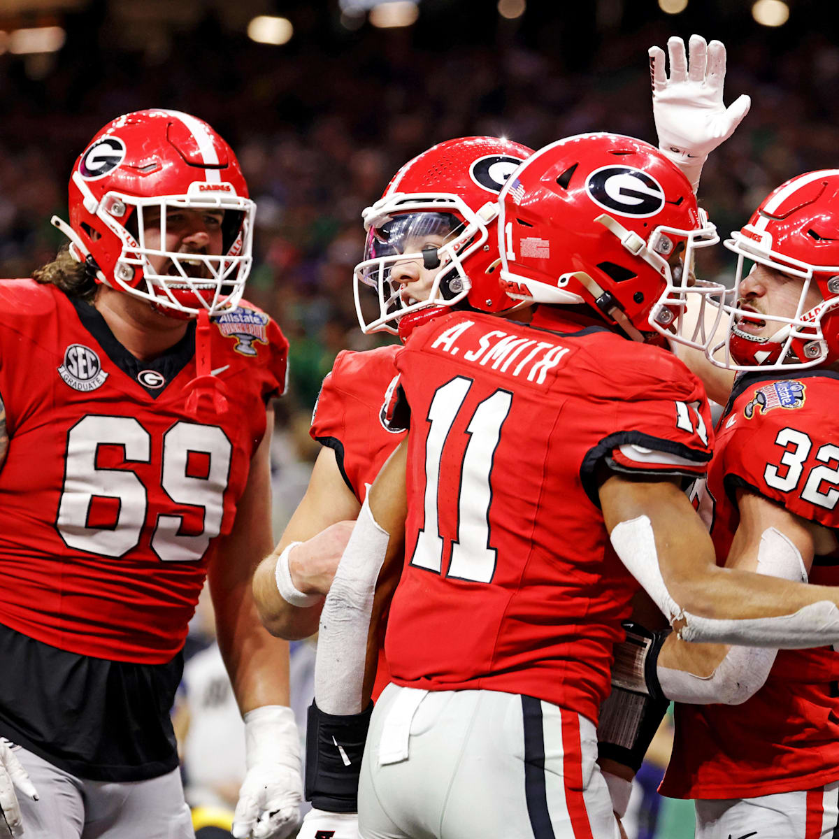 Georgia bulldogs football discount