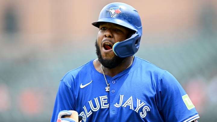 Vladimir Guerrero Jr. celebró quedarse en Toronto 