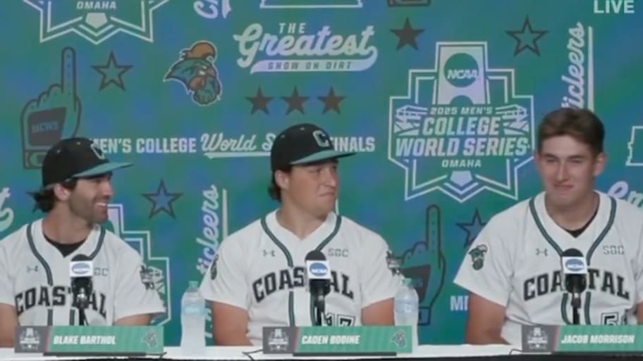 The Chanticleers handled this question perfectly.  | Screengrab Twitter @espn