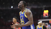 Draymond Green and the Warriors lost Game 2 to the Rockets on Wednesday night. 