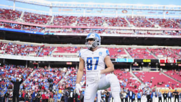 Detroit Lions tight end Sam LaPorta
