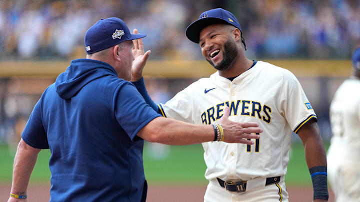 Division Series - Chicago Cubs v Milwaukee Brewers - Game One