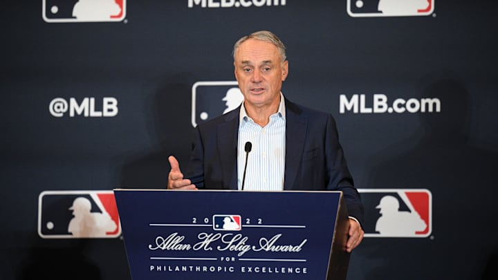 Manfred succeeded Bud Selig as the MLB commissioner in January 2015.