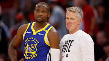 Jonathan Kuminga didn't earn the full trust of head coach Steve Kerr