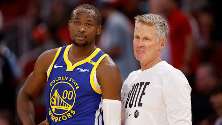 Jonathan Kuminga didn't earn the full trust of head coach Steve Kerr