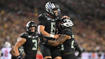 Dillon Gabriel and the Oregon Ducks took down Ohio State in Eugene during week 7.
