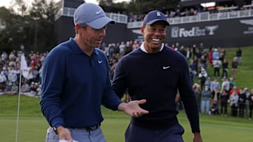 Tiger Woods and Rory McIlroy hope to strike fire as the faces of the new TGL golf brand.