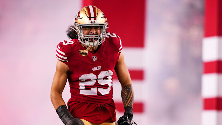San Francisco 49ers safety Talanoa Hufanga (29)