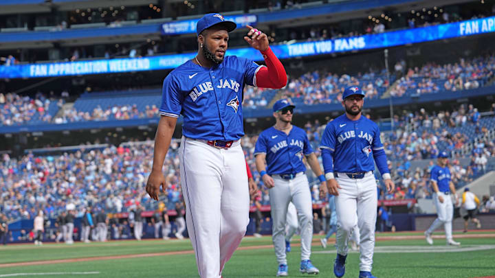 Vladimir Guerrero Jr. hit .323 with 30 home runs and 103 RBIs. Vladimir Guerrero Jr. hit .323 with 30 home runs and 103 RBIs.