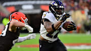 Baltimore Ravens running back Derrick Henry