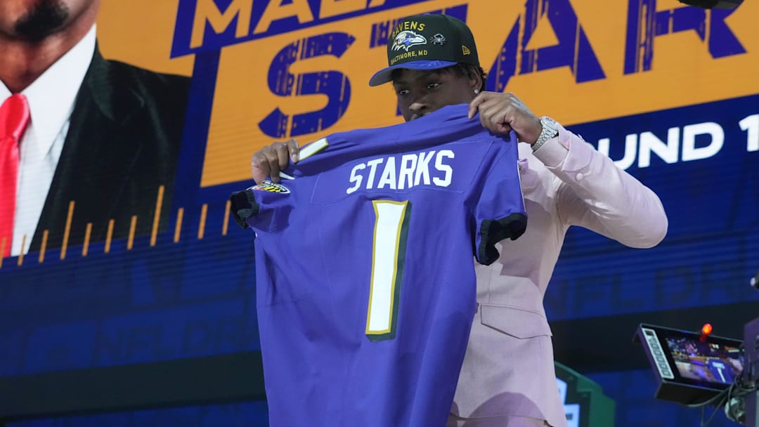Malaki Starks, Baltimore Ravens, 2025 NFL Draft