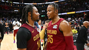 Darius Garland, Isaac Okoro, Cleveland Cavaliers