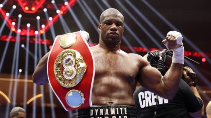 Dominant heavyweight boxer Daniel Dubois gets ready for his title defense at Wembley Stadium