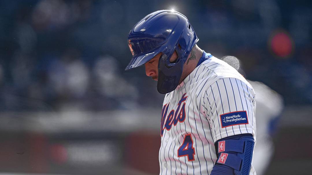 New York Mets catcher Francisco Alvarez.